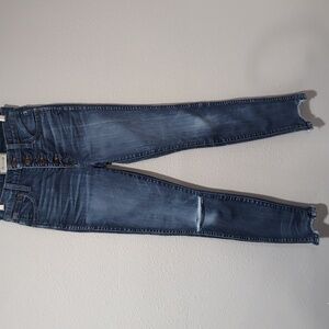 Madewell 24‎ jeans Skinny leg Fly button Women's